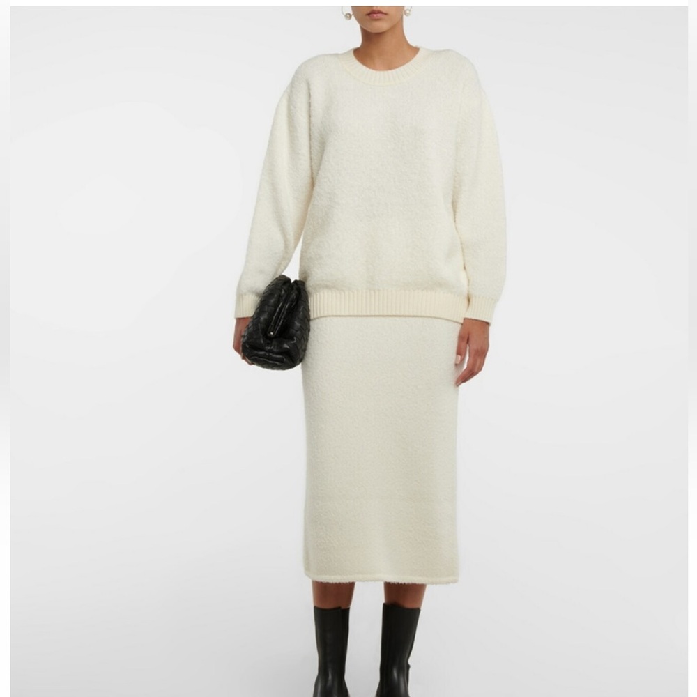 Dorothee Schumacher Wool Blend Midi Skirt Size 8